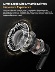 Wireless ANC Earbuds | Bluetooth 5.3 In-Ear Headphones with 6 Mic & Hi-Res Audio (34H Playtime) by Snagg An EarBud