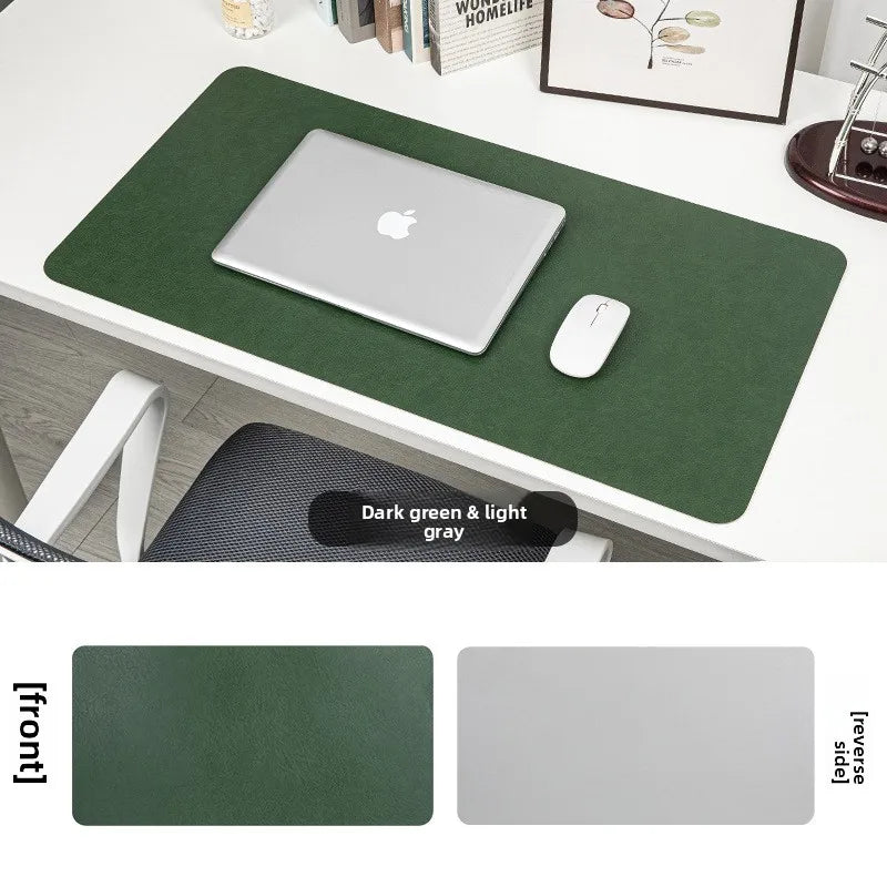 Retro Cowhide Leather Desk Mat for Desktop & Office Use by Snagg A Mouse Pad