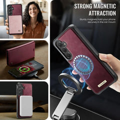 Magnetic Leather Wireless Charging Wallet Case – Samsung Galaxy S23 Series