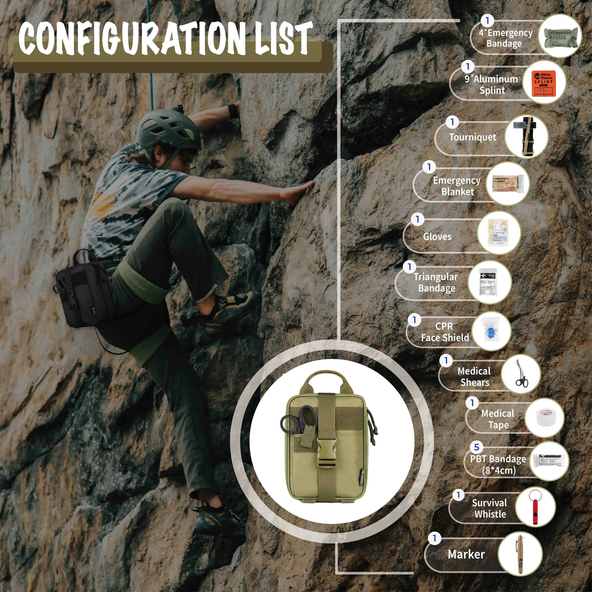 First Aid Survival Kit by Snagg An Emergency Kit