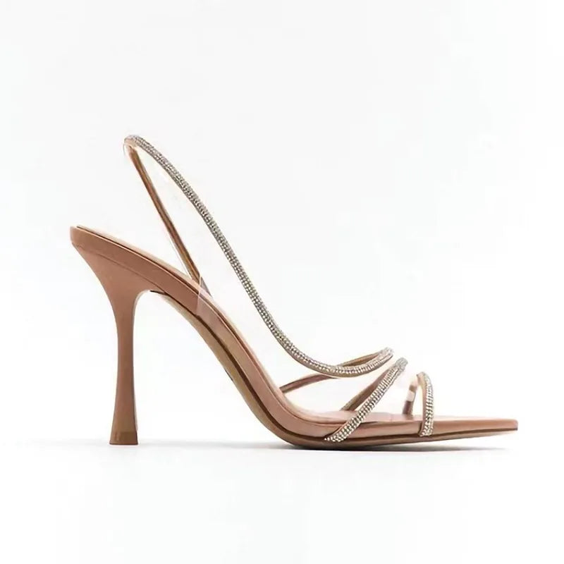 Women’s Fairy Style Thin Heel Sandals by Snagg A Shoes