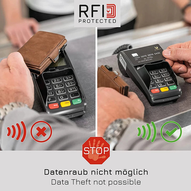 Pop-Up Credit Card Case with RFID Protection
