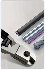8” Wire Cutter with Bent Rubber Grip