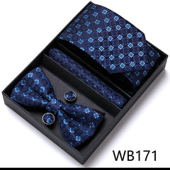 Men’s Luxury Tie & Bow Set - WB171 - Others In Fashion