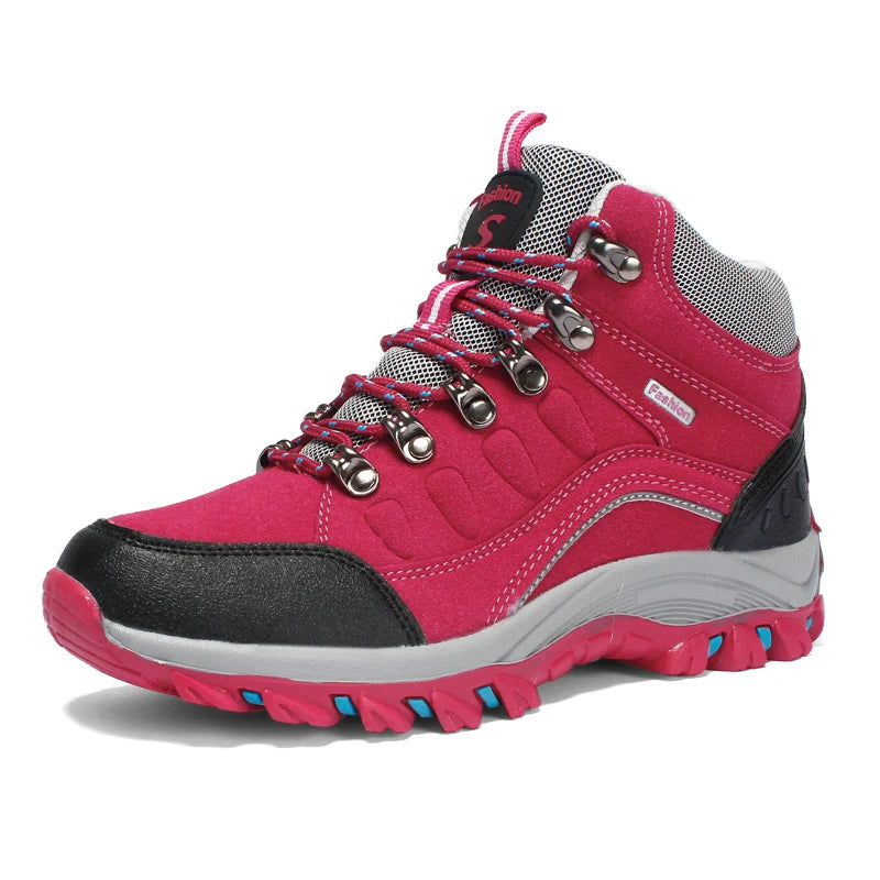 Unisex high-top suede leather hiking shoe – image 13