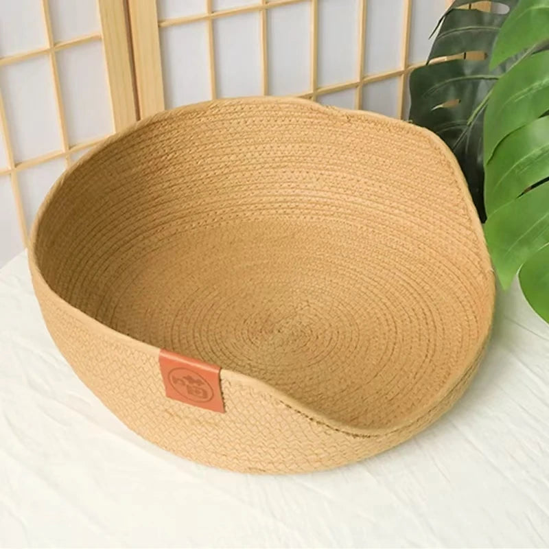 Handmade Bamboo Pet Bed by Snagg A Pet Bed