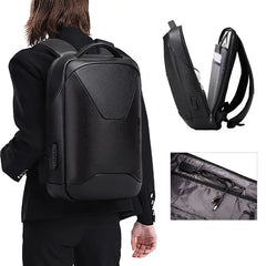 Leather Anti-Theft Waterproof Backpack by Snagg A Backpack