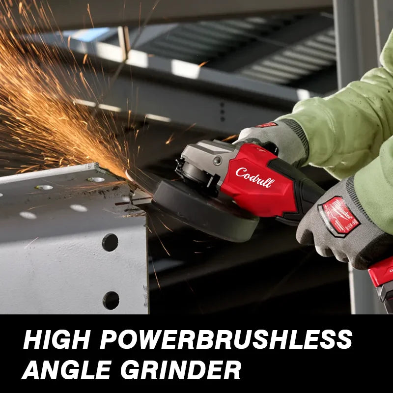 100/125mm Brushless Cordless Angle Grinder