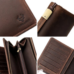 Men’s Long Clutch Wallet by Snagg It Wallet