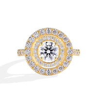 1.0ct Round Cut Moissanite Ring - SnaggIt