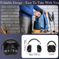 Adjustable foldable earmuffs – image 4