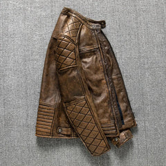 Vintage Men’s Leather Jacket by Snagg A Jacket