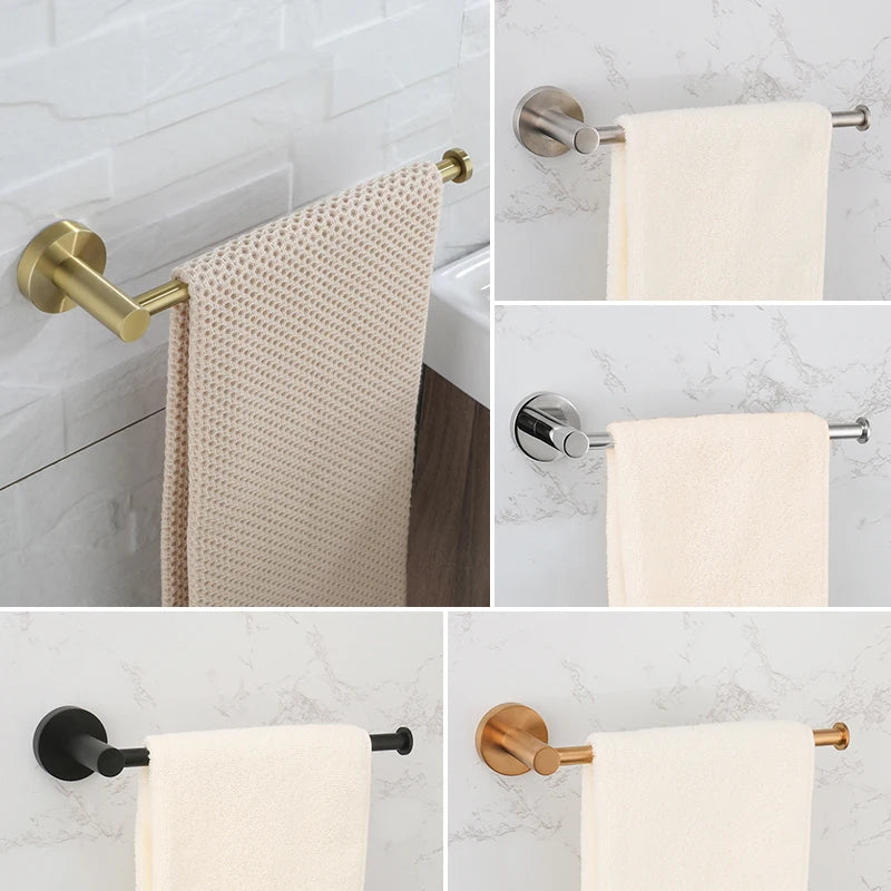 Stainless Steel Hand Towel Bar by Snagg A Rack