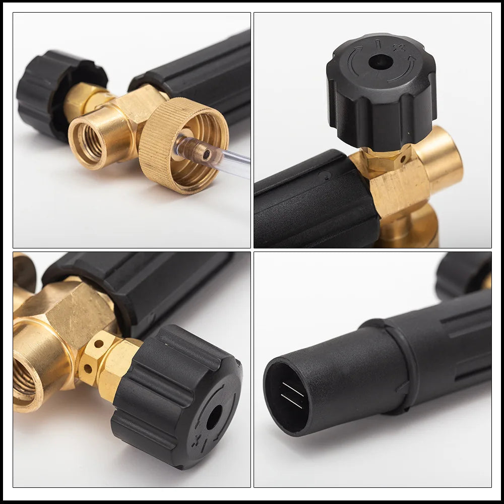 Large Caliber Car Wash Foam Generator for Pressure Washers by Snagg A Foam Cannon