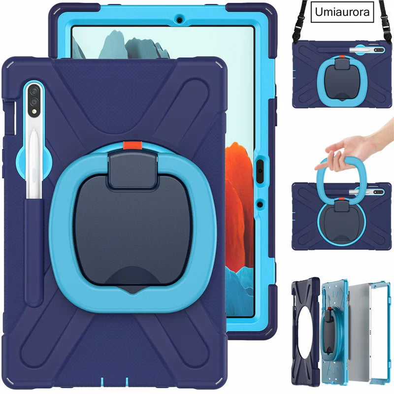 Heavy Duty Armor Kids Shockproof Case For Samsung Galaxy Tab S9 Series by Snagg A Tab Case
