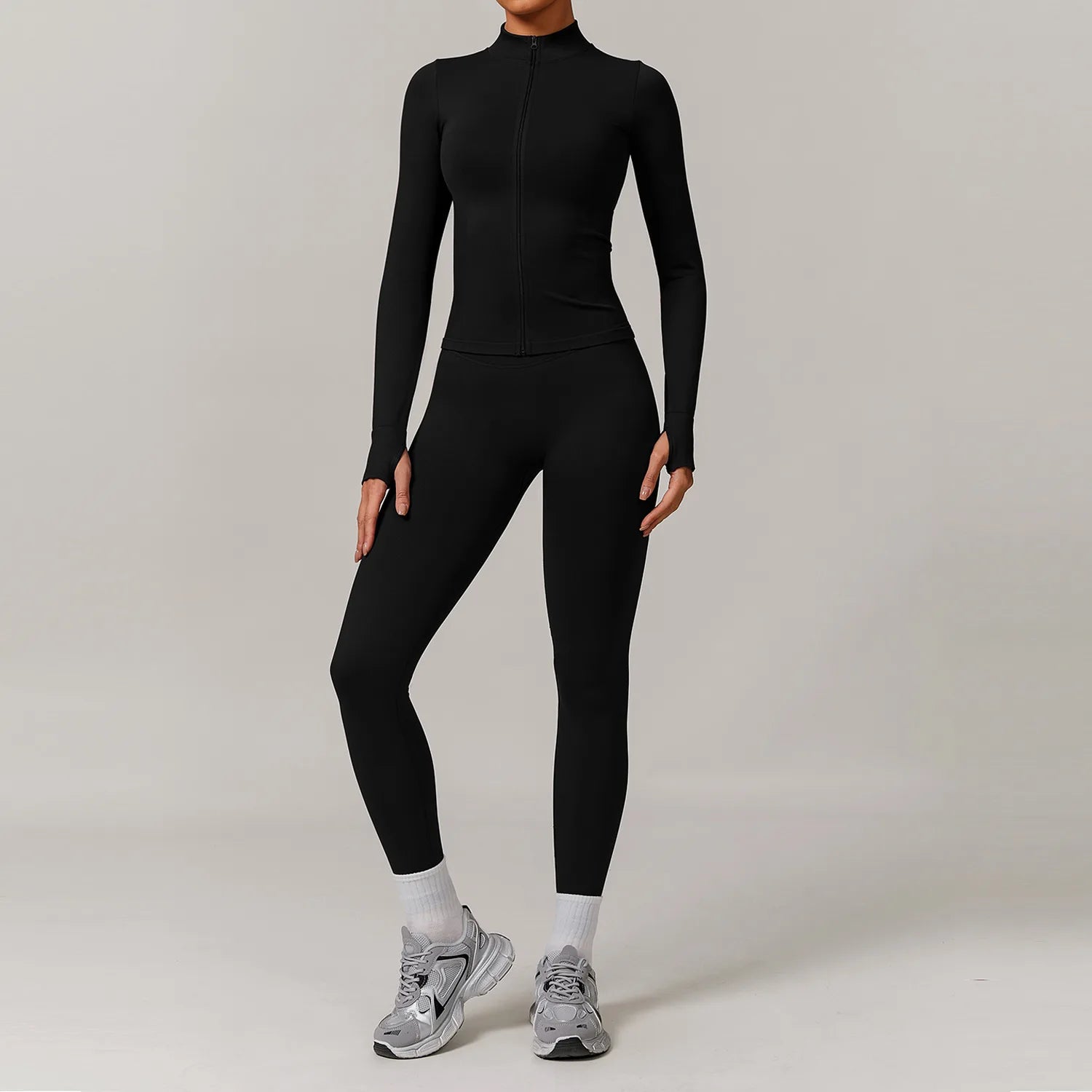 Women's 2/3-Piece Seamless Yoga Tracksuit | Gym Sports Bra & Leggings Fitness Set Sportswear