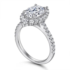2.5ct Oval Moissanite Ring - SnaggIt