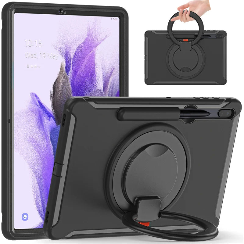 Rotation Hand Ring Stand Case For Samsung Galaxy Tab S8 S9 S10 Ultra by Snagg A Tab Case