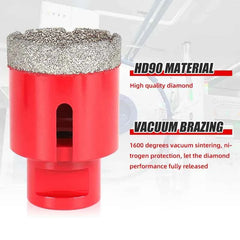 Professional Vacuum Brazed Diamond Drilling & Cutting Kit | M14 Thread Core Bits & Saw Blade Set