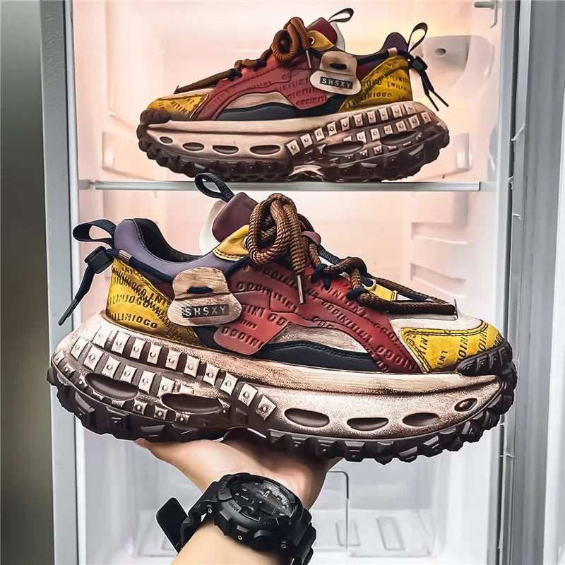 Thick Bottom Outdoor Sports & Loafers Shoes by Snagg A Shoes