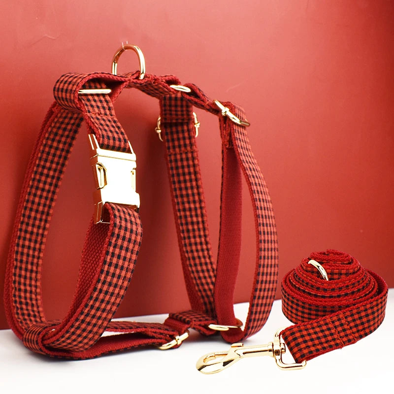 Heavy Duty Dog Harness & Leash Set by Snagg A Harness