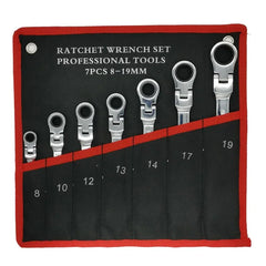 Ratcheting Spanner Wrench Set – 7 or 12 - Piece by Snagg A Wrench Set