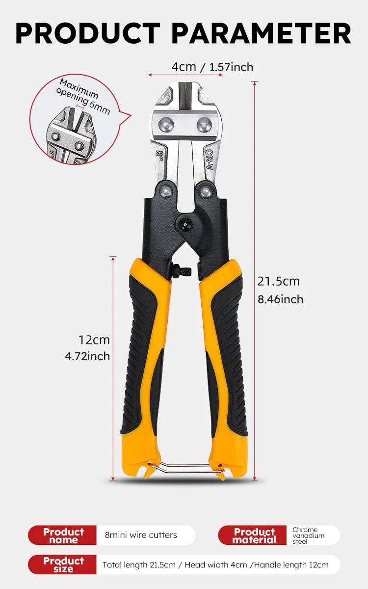 8" Heavy Duty Bolt Cutter by Snagg A Bolt Cutter