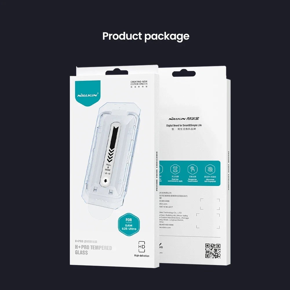 Samsung Galaxy S25 / Ultra / + / Edge Tempered Glass Phone Screen Protector by Snagg A Screen Protector