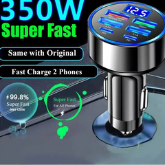 6 in 1 USB Type C Car Charger Adapter by Snagg A Car Adapter