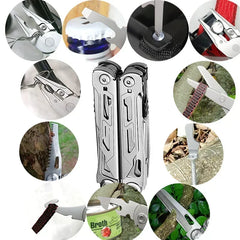 28-in-1 Stainless Steel Camping Multitool