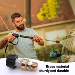 3/8" Quick Connect Kit with M22 14mm Thread by Snagg A Connector