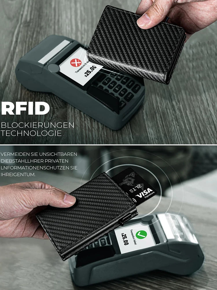 RFID Magnetic Card Holder Wallet