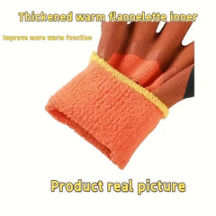 10 Pairs of Waterproof Winter Work Gloves by Snagg A Gloves