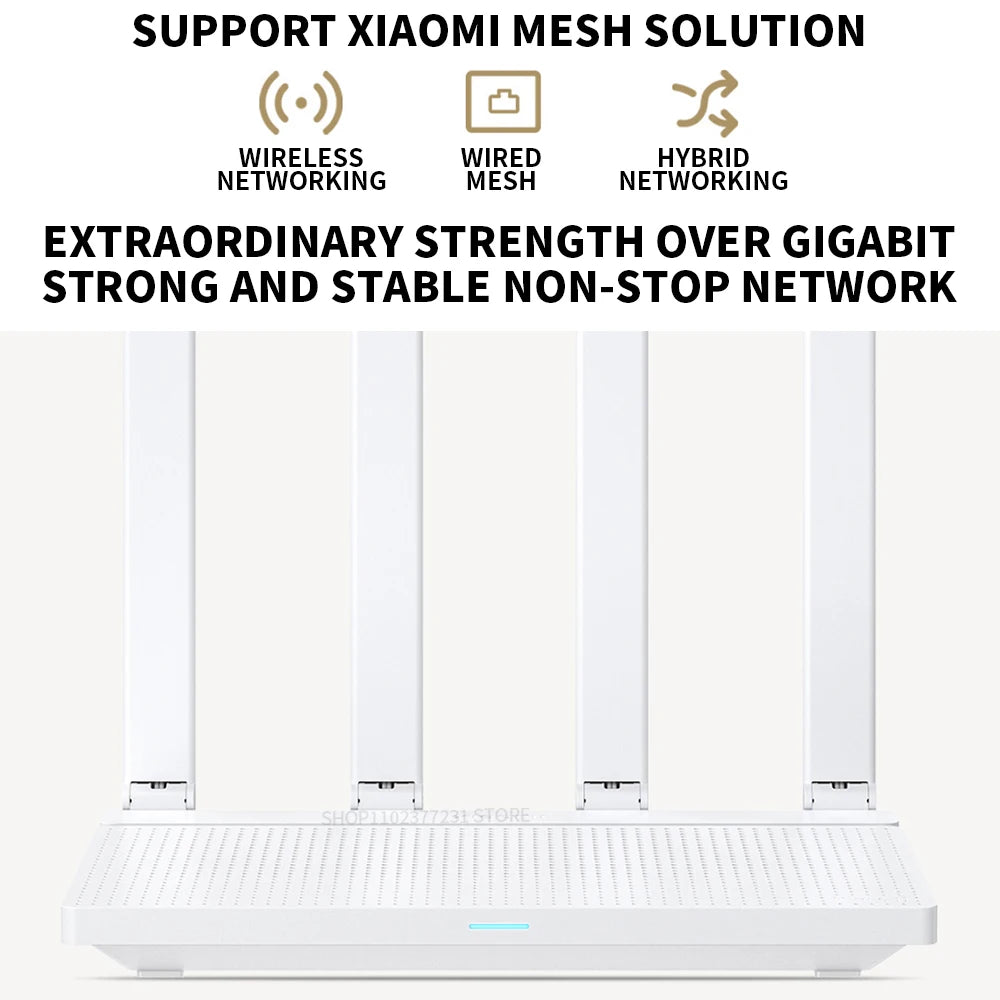 AX3000T WiFi 6 Router – Dual-Band 5GHz 160MHz with 1.3GHz Processor by Snagg A WiFi Booster