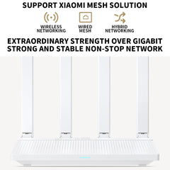 AX3000T WiFi 6 Router – Dual-Band 5GHz 160MHz with 1.3GHz Processor by Snagg A WiFi Booster