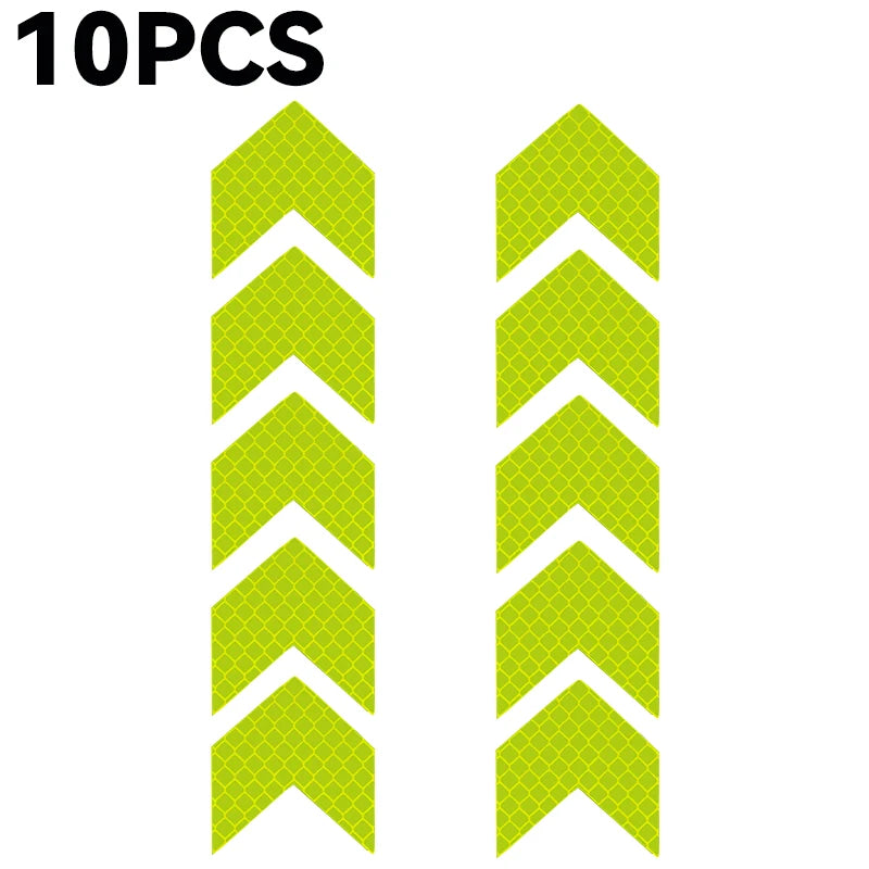 80-10PCS Safety Reflective Stickers Strip by Snagg A Reflective Stickers