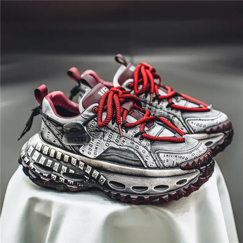 Thick Bottom Outdoor Sports & Loafers Shoes by Snagg A Shoes