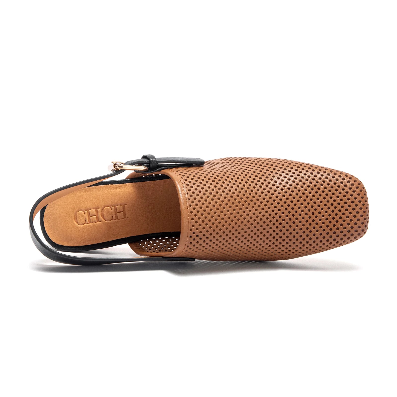 Women’s Leather Hollow Sandals by Snagg A Shoes