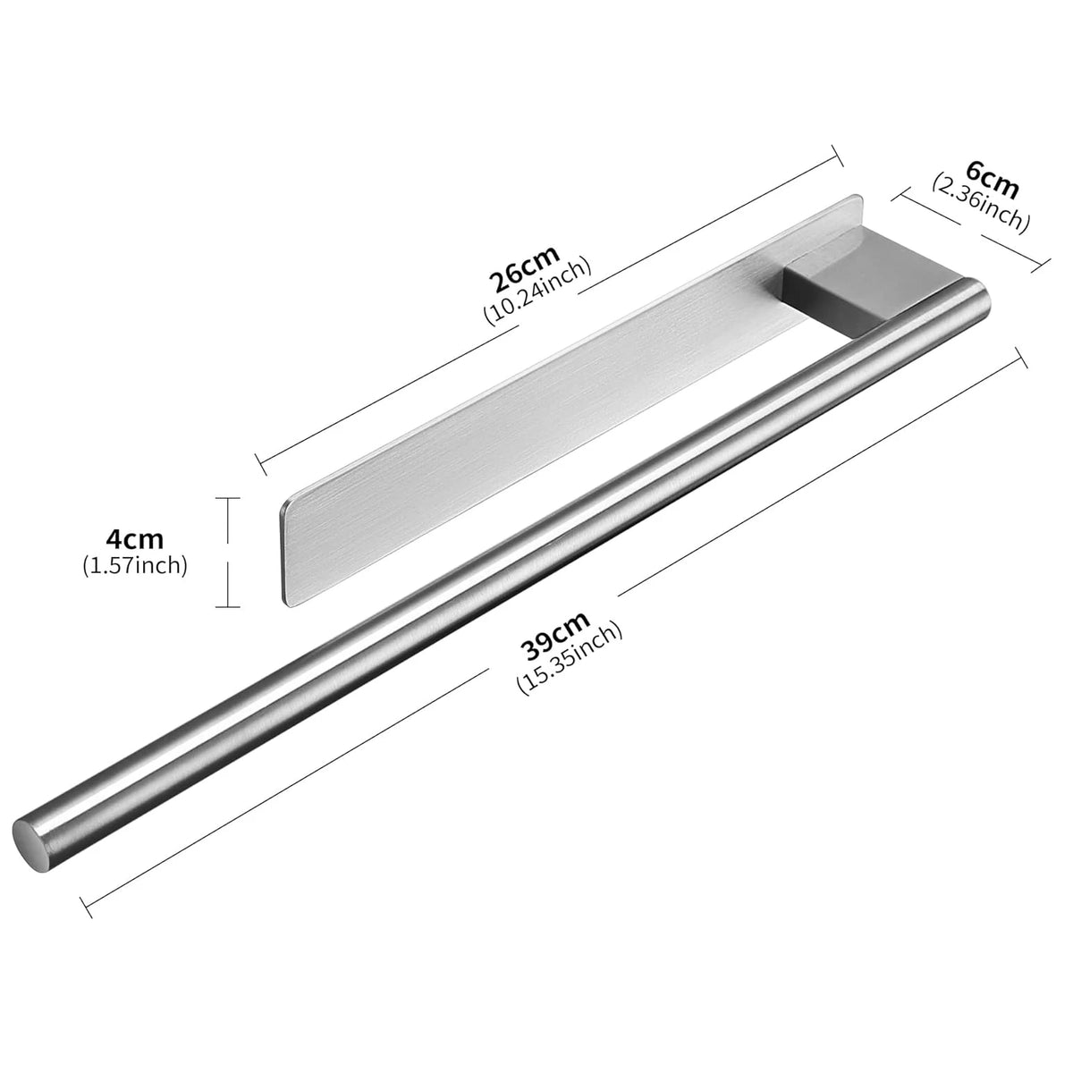 Stainless Steel Towel Rack by Snagg A Rack
