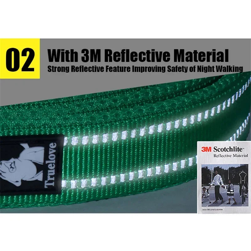 Soft Padded Reflective Dog Leash by Snagg A Leash