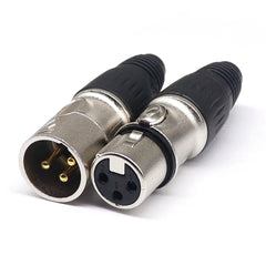 20 Pack XLR 3 Pin Microphone Connectors by Snagg A Cable Plug