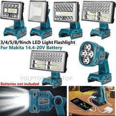 LED work light for Makita 18V batteries – image 2