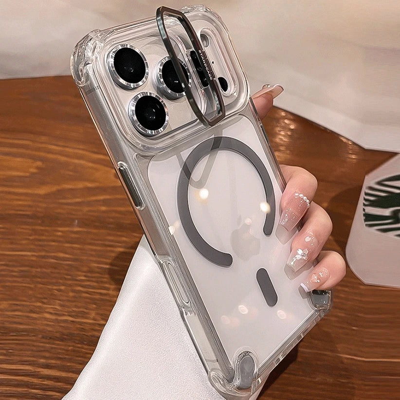 Luxury Transparent Airbag Case - For iPhone 14 Series - Phone Cases & Covers