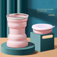 Foldable Silicone Travel Cup Portable For Camping by Snagg A Cup