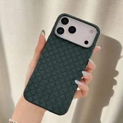 Braided Textured Breathable Shockproof Back Case – for iPhone 16 Series - Phone Cases & Covers