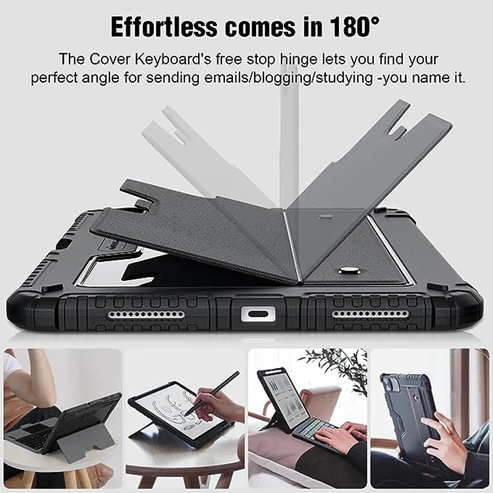 Magic Keyboard With Lens Protection For iPad Series by Snagg A Wireless Keyboard