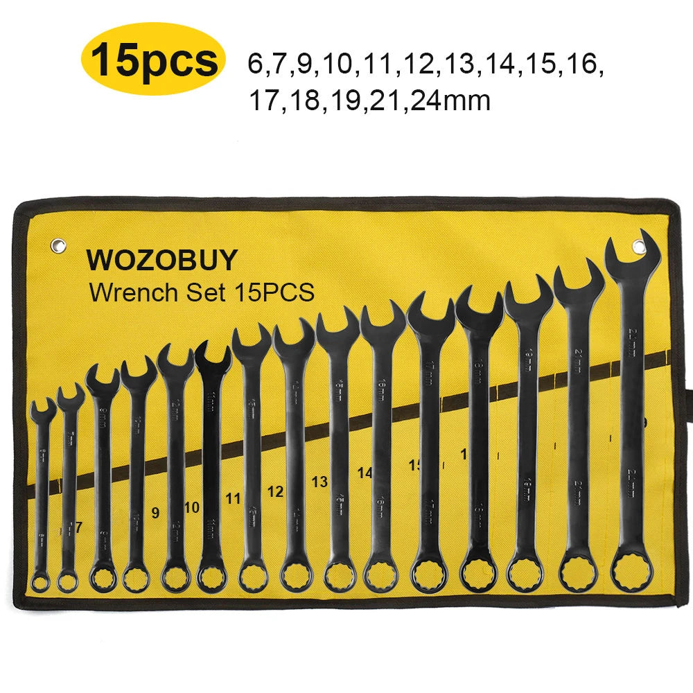 Metric Combination Wrench Set – 6–24mm by Snagg A Wrench Set