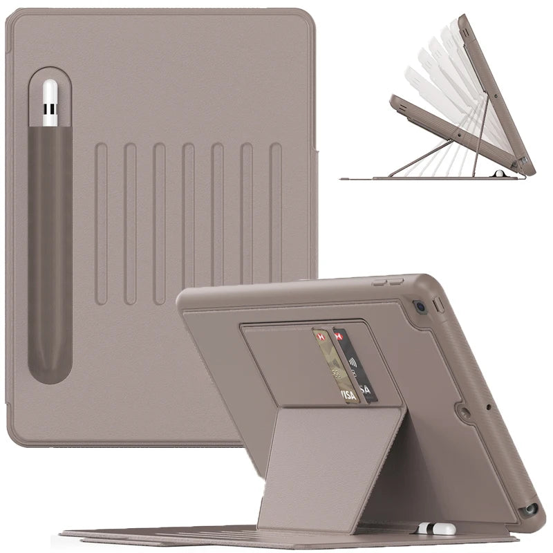 Flip Smart Tablet Case Stand Shockproof For iPad 5th To 11th by Snagg An iPad Case