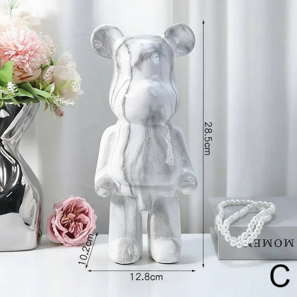 Aesthetic Nordic Bear Figurine by Snagg A Sculpture