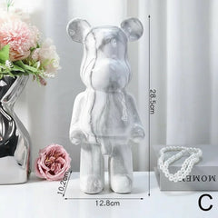 Aesthetic Nordic Bear Figurine by Snagg A Sculpture